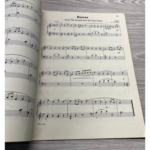 David Carr Glover Piano Library Technic and Repertoire Level 3 Vtg Sheet Music - Picture 9 of 11